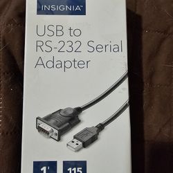 USB to RS-232 Serial Adapter