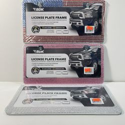 Crystal License Plate Frame