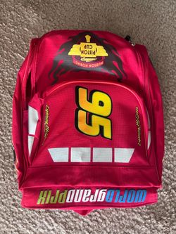 Disney Pixar Lightning McQueen Backpack