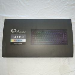 Akko 5075B Plus Dark Night Mechanical Keyboard