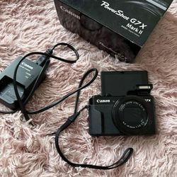 Canon G7X Mark II 