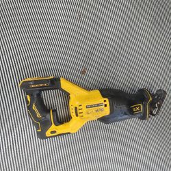 DeWalt 20v XR Sawzall Tool Only Good Condition 