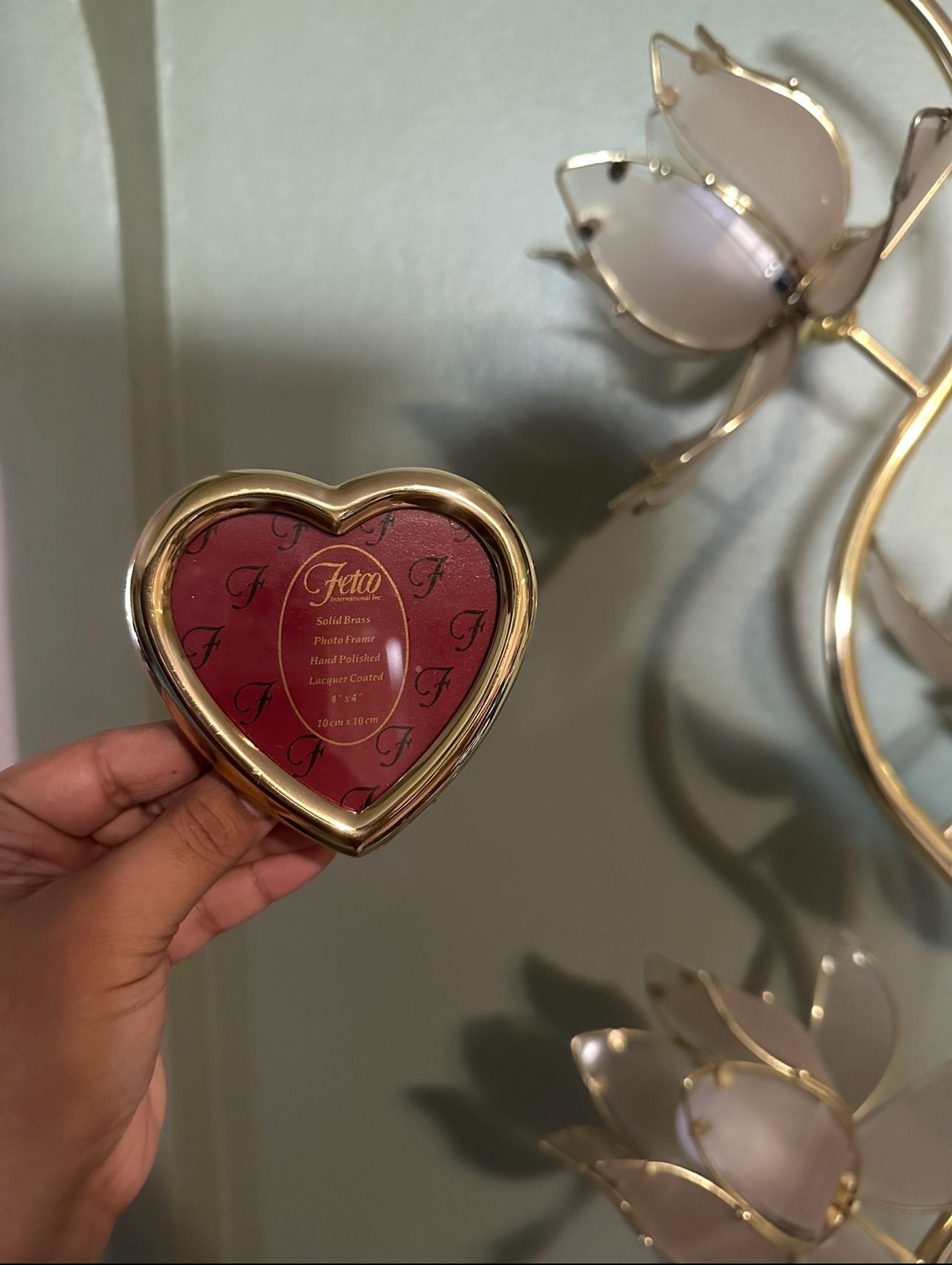 Vintage Brass Frame