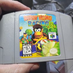 Authentic Nintendo 64 game Diddy Kong Racing excellent condition working perfectly