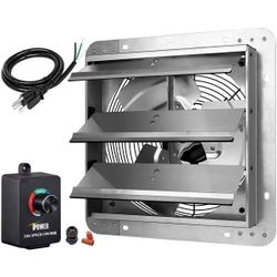 🔥 iPower 12” Variable Shutter Exhaust Fan + Speed Controller & Power Cord Kit – 1620RPM / 1800CFM – Brand New in Box! 🔥 💰 $55 or best offer 📦 Bran
