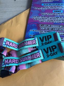 x2 (2-Day) VIP Hard Summer Tickets