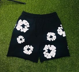 Denim tear shorts