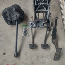 Dodge ram manual clutch pedal set / shifter 94-97