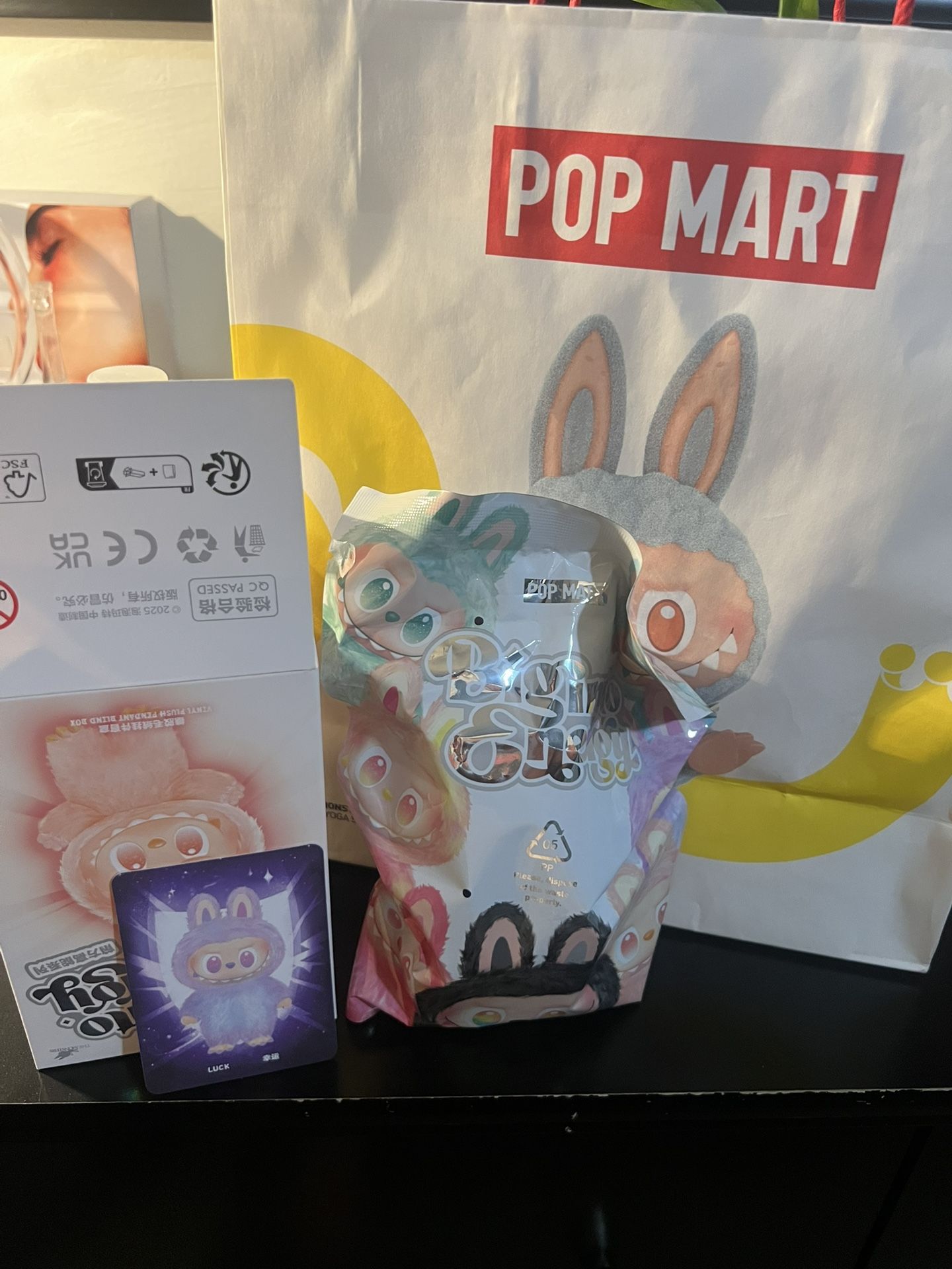 big into energy labubu POP MART