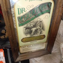 Dr Mcguilguddys Mirror Antique