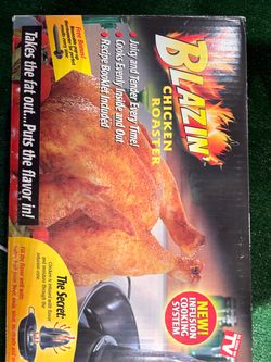 Beer can chicken roaster
