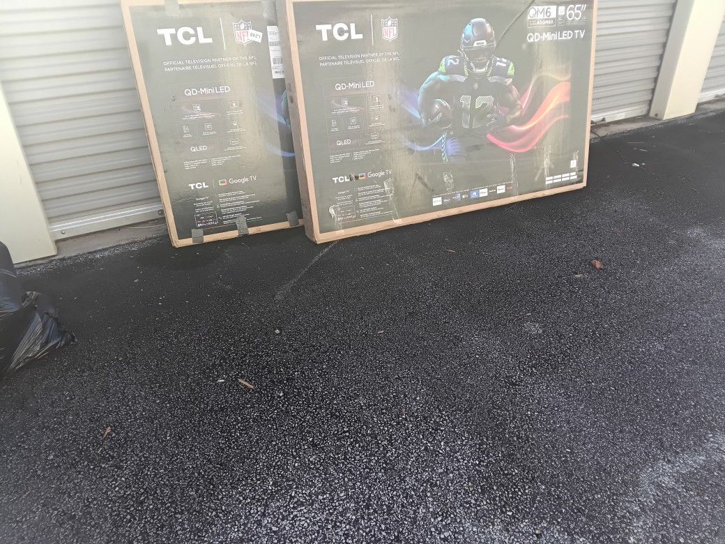 65" TCL 4K  Smart Tv