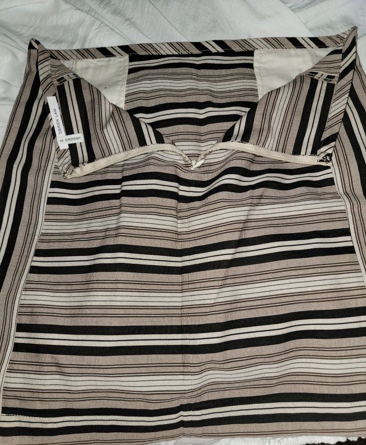 Beautiful Striped Derek Lam Skirt
