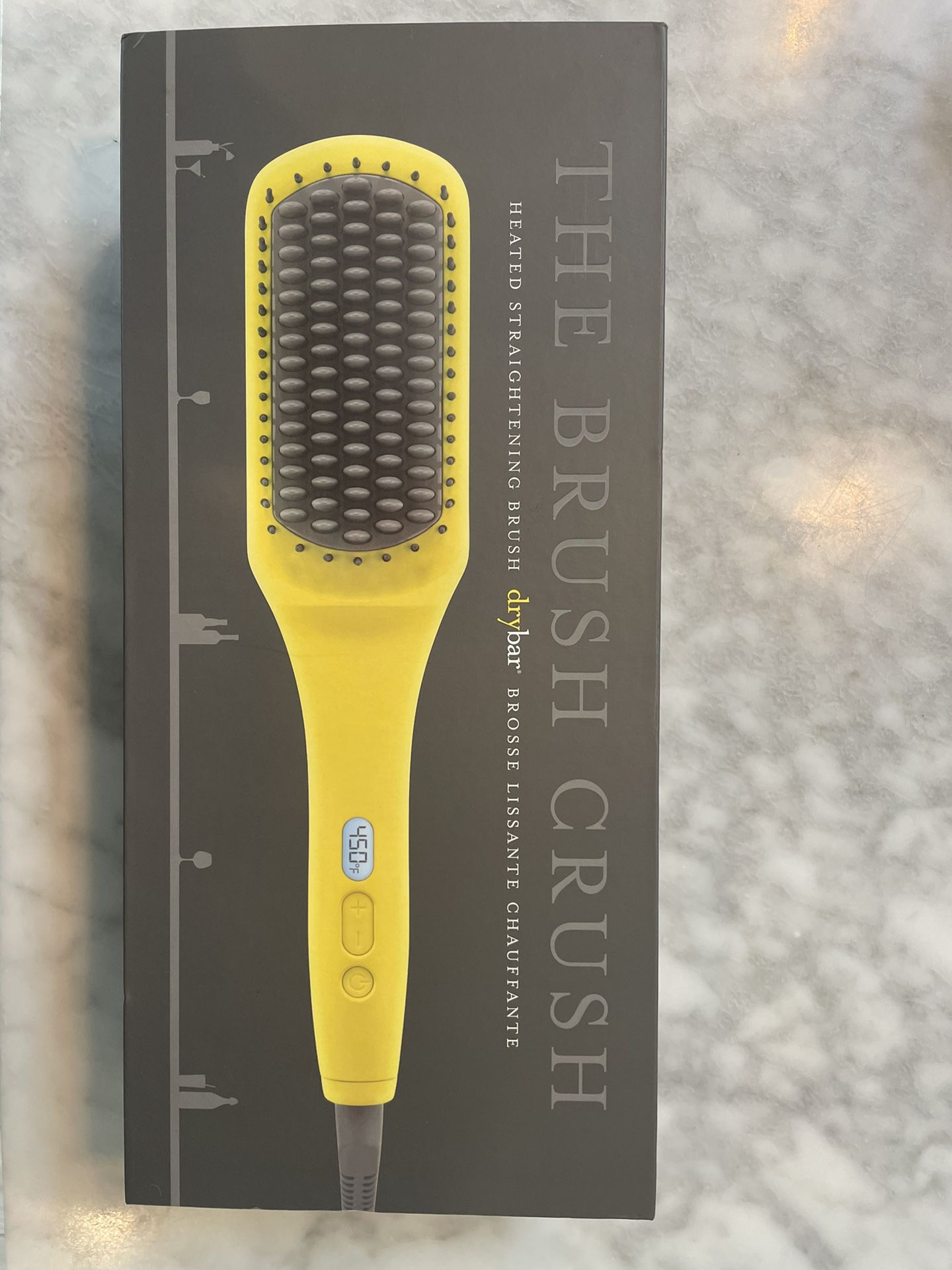 The brush crush Hair Straightener