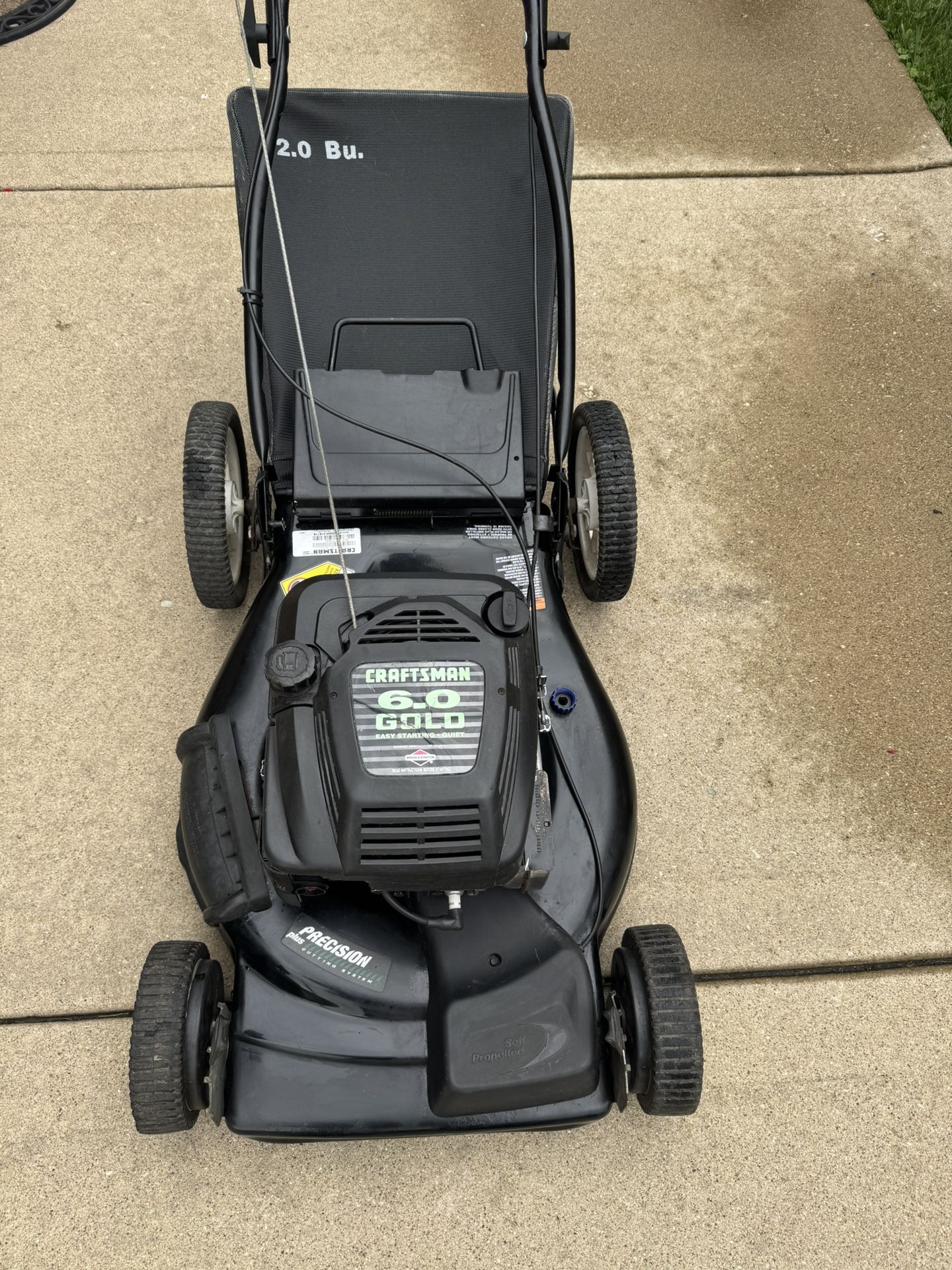 Craftsman 22” 6.0HP Self Propell