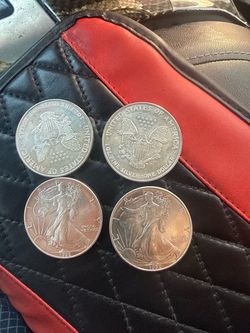Eagle one  dollar pure silver