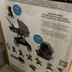 New  Evenflo Shyft Intuiti Travel System