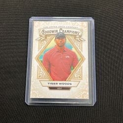 2025 Upper Deck Goodwin Champions Tiger Woods 