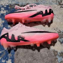 Nike Zoom Mercurial Vapor 15 Elite SG Pro Pink FD0253 601 Soccer Cleats Men 6.5
