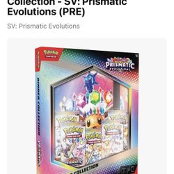 Pokemon Prismatic Evolutions Binder Collection