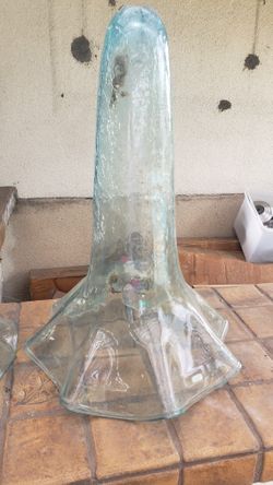 Glass Plant Pot 