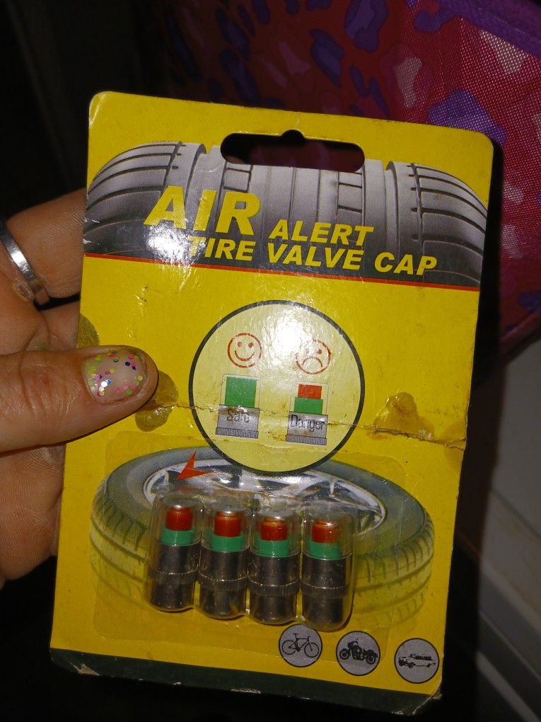 Air Alert Tire Valve Caps