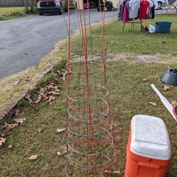 2 Coolers And Yard Tools