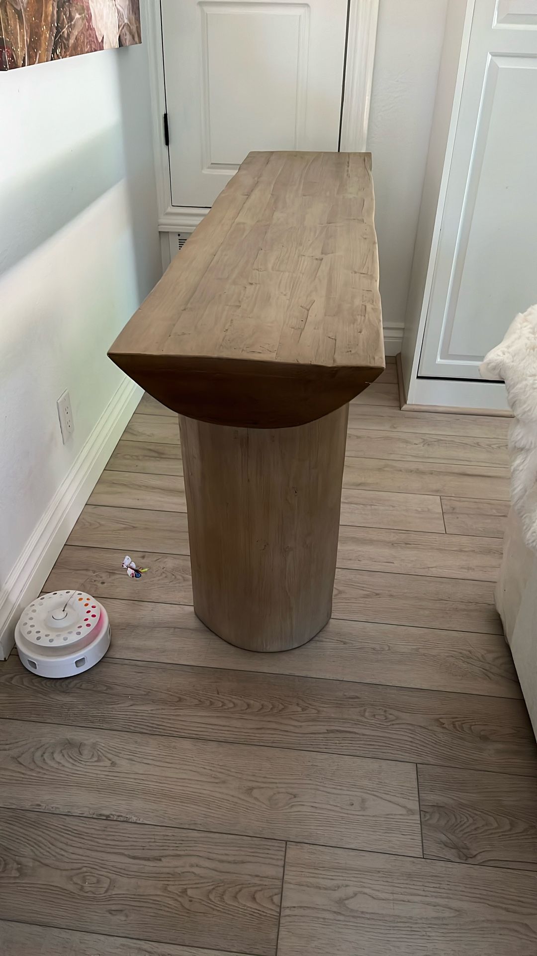 Pottery Barn Reclaimed Wood Console Table