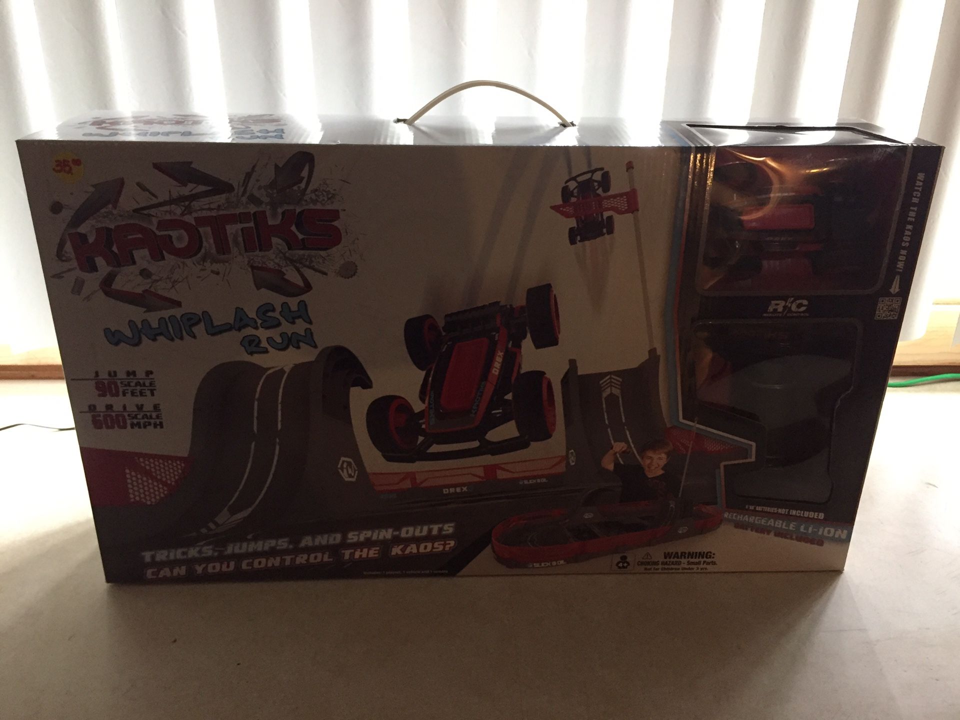 Brand new race track, Discovery camera/ go Pro and children’s laptop, RC car