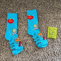 McDonald’s grinch socks