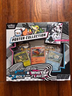 Pokémon Scarlet & Violet Black Bolt & White Flare Poster Collection