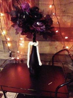 Halloween Bouquet With Vase