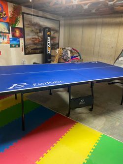 EastPoint Official Size Foldable Ping Pong Table – Excellent Condition