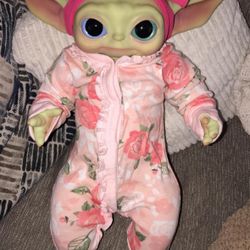 Baby Yoda Repaint Doll 