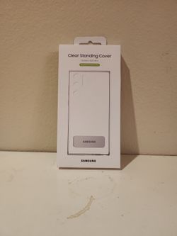 Galaxy S22 Ultra Clear Standing Cover