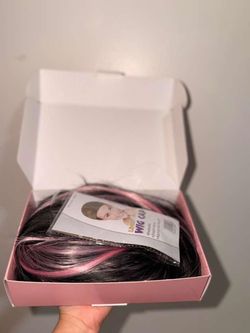 Pink wig