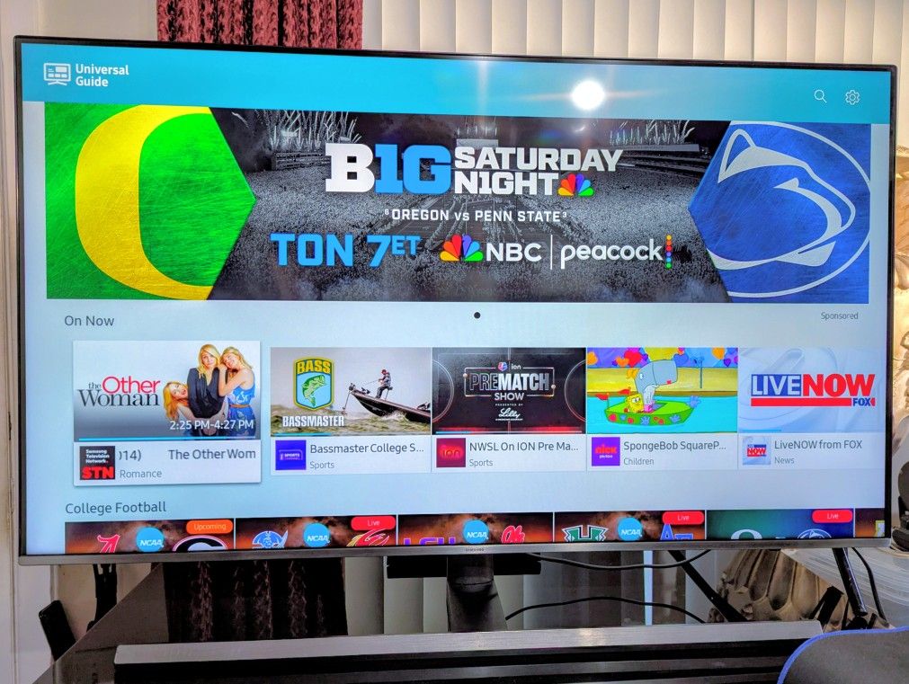 Samsung 49" 4K TV