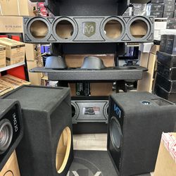 Subwoofer Boxes Available 