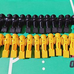 Tornado foosball men with pins