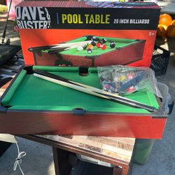 20inch Mini Pool Table 