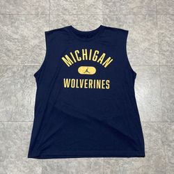 Michigan Wolverines The Players Trunk Team Issued Jordan Sleeveless Tank Shirt