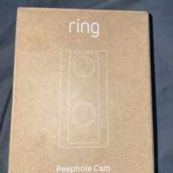 Ring Peephole Cam - Smart Wireless Video Doorbell Camera  8SPPS9-0EN0