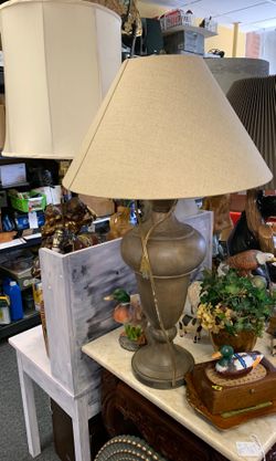 Lamp with shade
