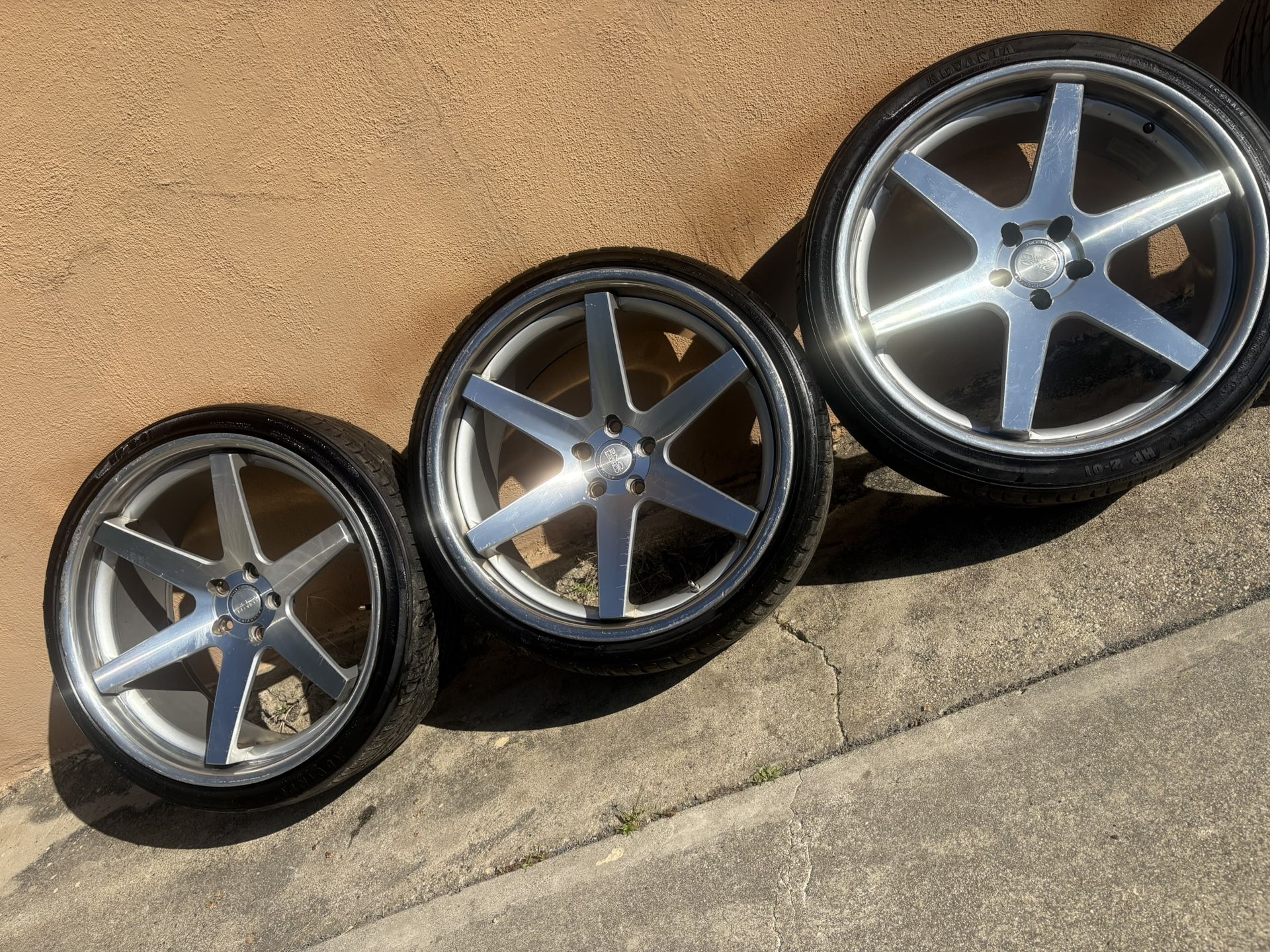 Rims 5x120 Wheels 265/35/22 Tires Rines