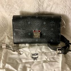 Black MCM Belt Bag