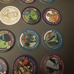 15 POGS Universal Studios Monsters 1994 