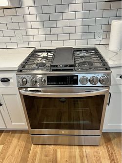 LG gas stove