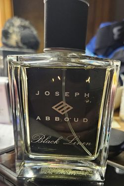 Black Linen by Joseph Abboud 3.4 Fl Oz. Edt Perfume Cologne Men's Fragrance Authentic DISCONTINUED Rare 