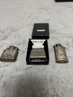 1 Zippo 2 Camel Lighters bundle