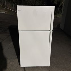 2022 Model Large 21 Cubic Whirlpool Refrigerator Fridge With Freezer Hard To Find Size Free Local Delivery